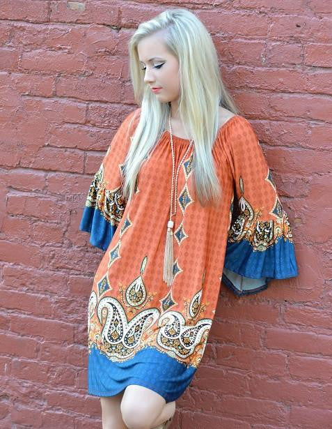 Summer beach Dress Fashion Bohemian Boho Flower Print Off Shoulder Womens Casual Vintage Women Plus Size Dresses