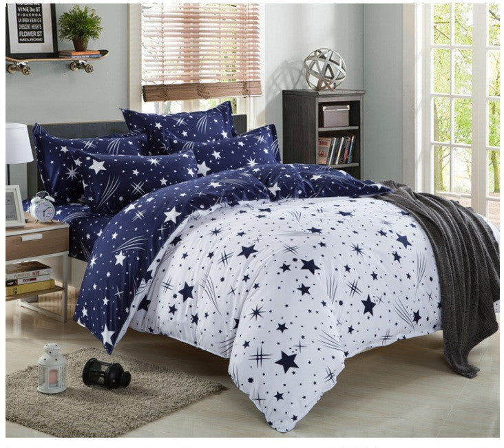 Reactive Printing BEDDING 4pcs Bedding Set duvet cover set queen king size QUILT COVER SET-Dollar Bargains Online Shopping Australia