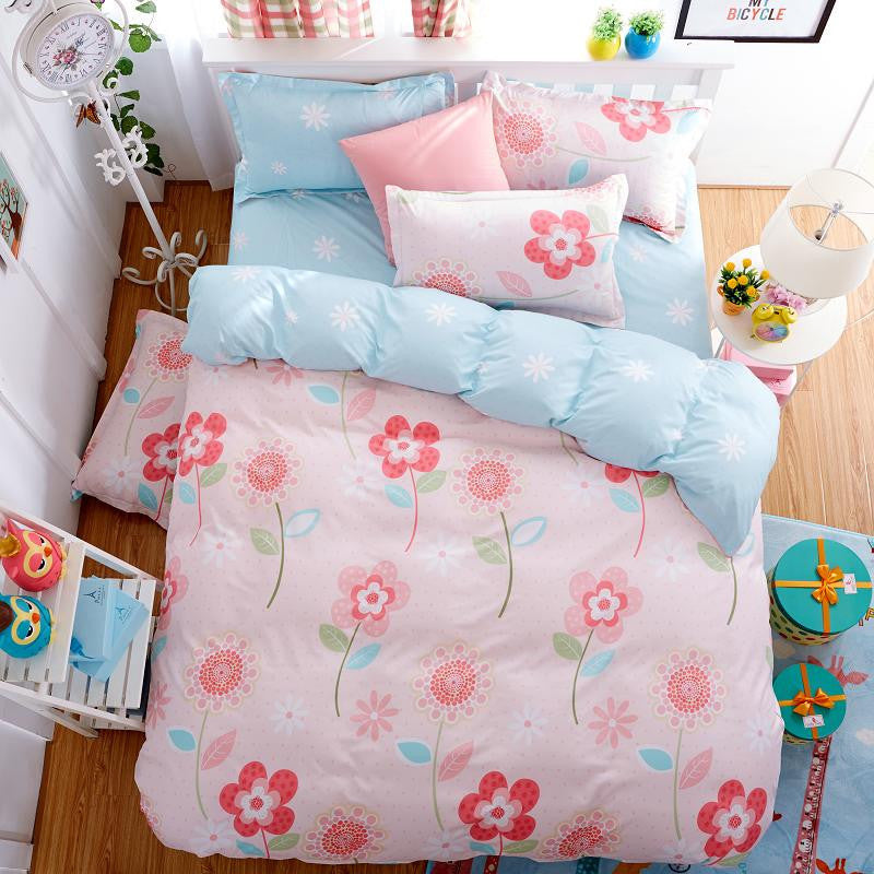 Reactive Printing BEDDING 4pcs Bedding Set duvet cover set queen king size QUILT COVER SET-Dollar Bargains Online Shopping Australia