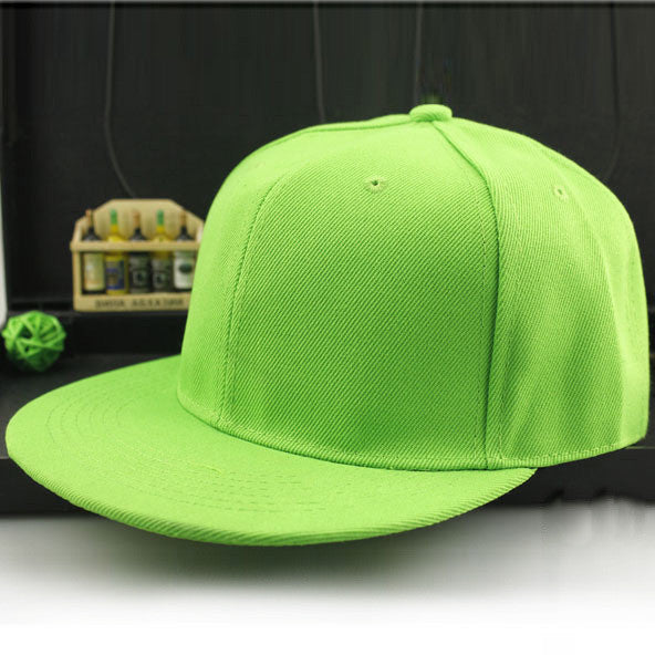 Online discount shop Australia - Adjustable Men Women Baseball Cap Solid Hip-Hop Snapback Flat Hat Visor
