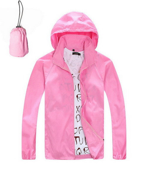 Online discount shop Australia - Men Women Quick Dry Anti-Uv Waterproof Thin Jacket Windbreakers Breathable Coat Male Trekking Casual Sportwear,UA195