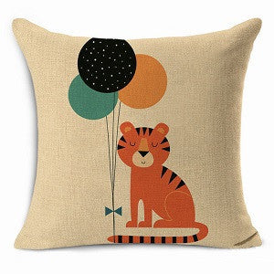 Online discount shop Australia - cute horse/rabbit/lion Cushion Pillow Almofadas Para Sofa Cushion Decorative Pillow Home Decor Sofa Throw Pillow Cushion 45*45