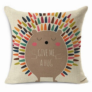 Online discount shop Australia - cute horse/rabbit/lion Cushion Pillow Almofadas Para Sofa Cushion Decorative Pillow Home Decor Sofa Throw Pillow Cushion 45*45