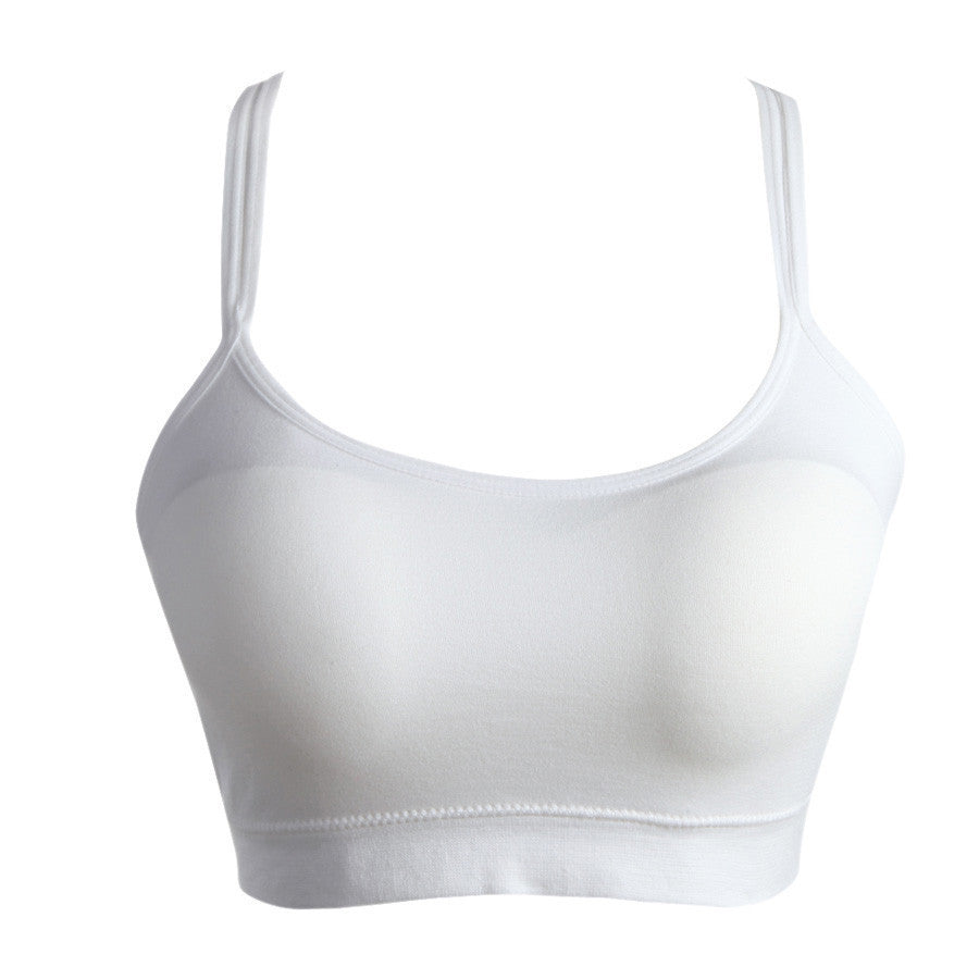 Online discount shop Australia - 3 Colors Women Padded Sleeveless Cut Out Cross Straps Running Gym Athletic Sport Bra