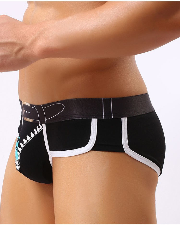 Online discount shop Australia - Men's boxers shorts cotton male underwear fashion sexy man panties plus size fat shorts