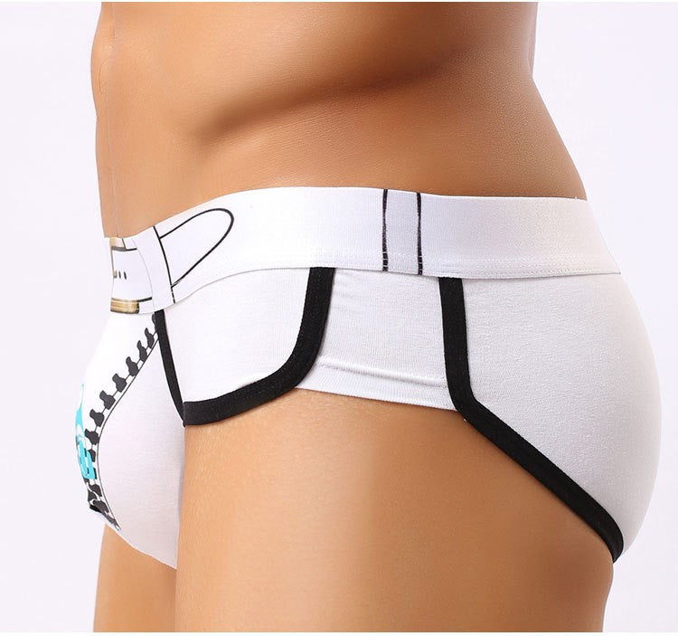 Online discount shop Australia - Men's boxers shorts cotton male underwear fashion sexy man panties plus size fat shorts