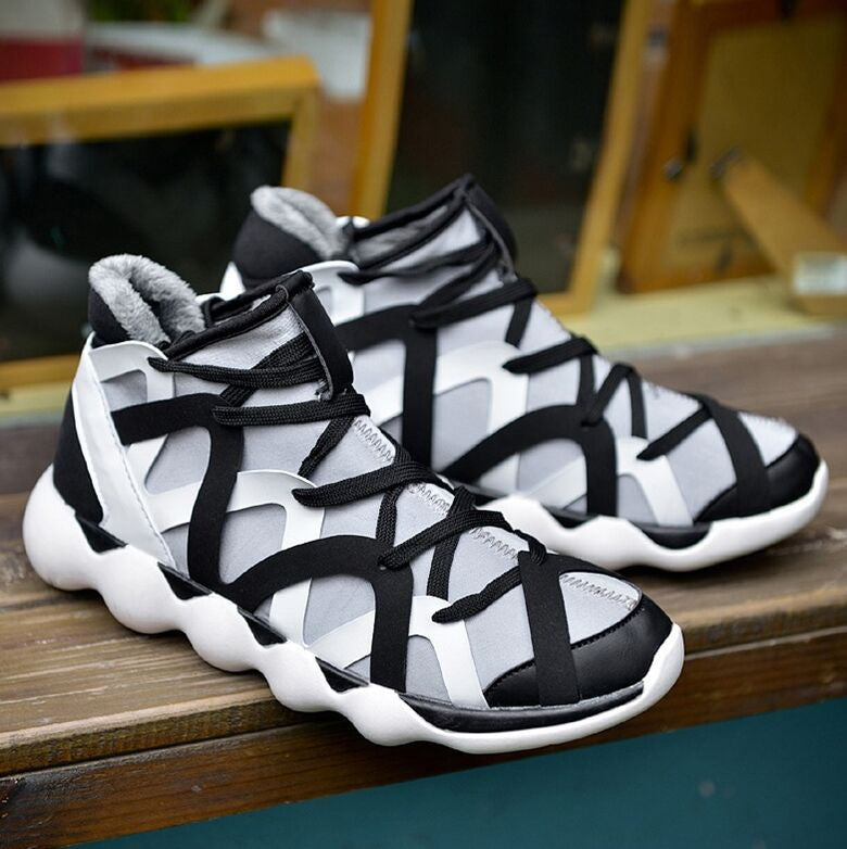 Plush Warm Unisex Sport Casual Shoes Mix Fashion Men Women Breathable Flats Shoes Student Couples Casual Shoes