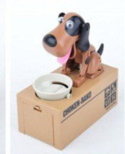 Online discount shop Australia - 1Piece With Retail Box Choken Robotic Dog Bank Doggy Coin Bank Canine Money Box For Dog Lover
