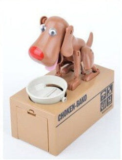 Online discount shop Australia - 1Piece With Retail Box Choken Robotic Dog Bank Doggy Coin Bank Canine Money Box For Dog Lover