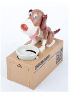 Online discount shop Australia - 1Piece With Retail Box Choken Robotic Dog Bank Doggy Coin Bank Canine Money Box For Dog Lover