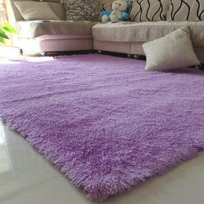 Online discount shop Australia - 1PCS 80x120cm Explosion Models Silky Carpet Mats Sofa Bedroom Living Room Anti-Slip Floor Carpets Bedroom Soft Mat Home Supplies