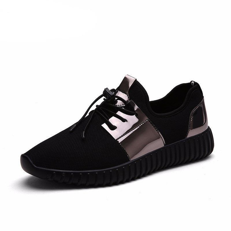 autumn Fashion Men&Women Casual Shoes Gold black Lace Breathable Mesh Couple Trainers shoes tenis feminino 256-Dollar Bargains Online Shopping Australia