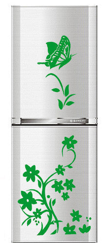 Online discount shop Australia - high quality creative refrigerator sticker butterfly pattern wall stickers home decor