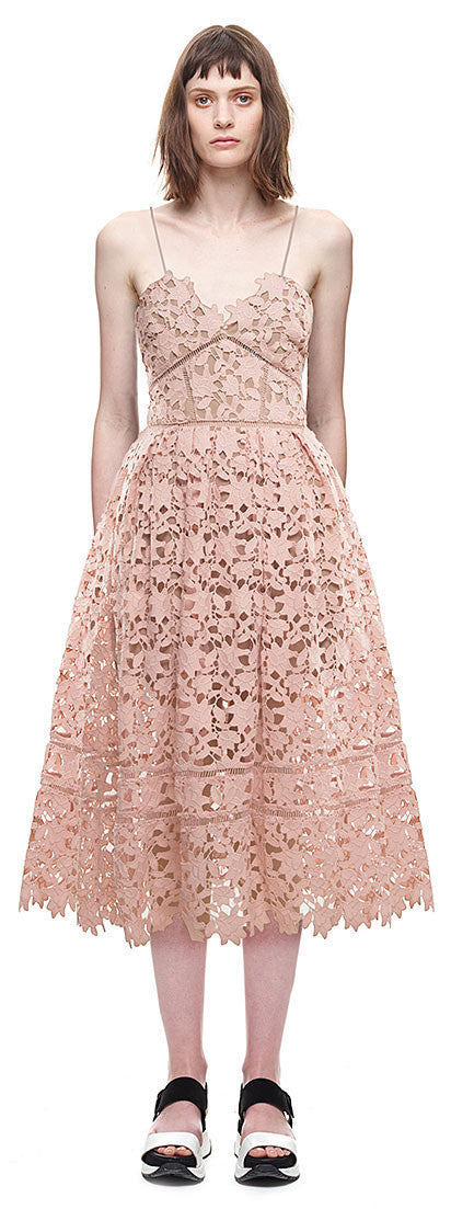 Online discount shop Australia - Handmade White/Red Sexy Deep V-neck Flower Lace Dress Runway Elegant Dresses Hollow Out Long Dress Shoulder-Straps