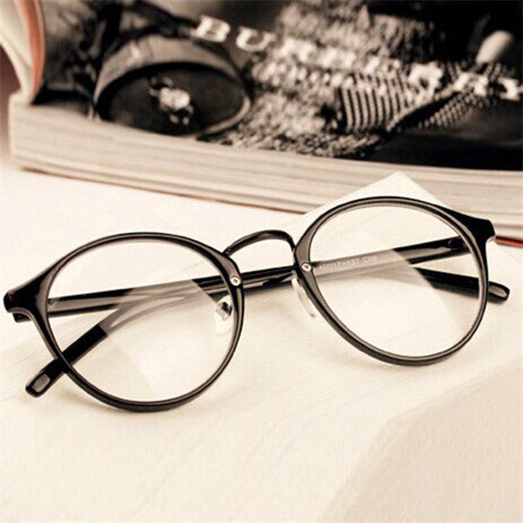 Online discount shop Australia - Mens Women Nerd Glasses Clear Lens Eyewear Unisex Retro Eyeglasses Spectacles