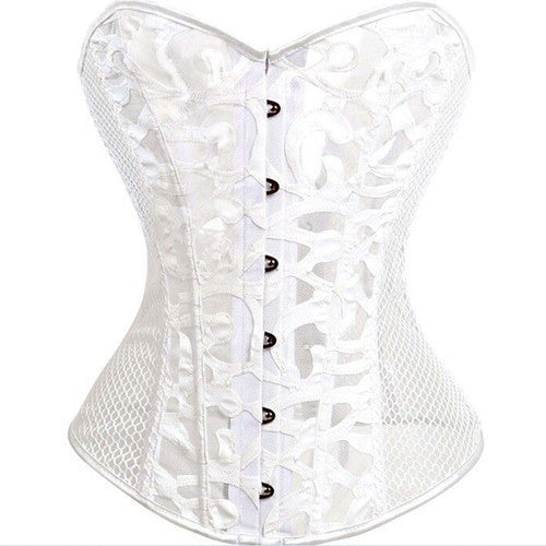 Online discount shop Australia - corset waist trainer corset Corset steampunk gothic waist trainer steel bone corselet Bustier corselet waist trainer women