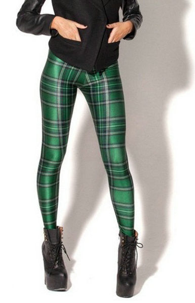 Online discount shop Australia - Fashion Striped Series Printed Style Creative Leggins Fitness Women Sexy Pants