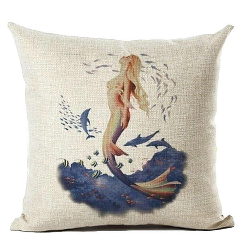 Pillowcase Anchor Pillow Cover Marine Live Anchor Home Pillow case Size 45*45 CM Throw Pillow Covers case