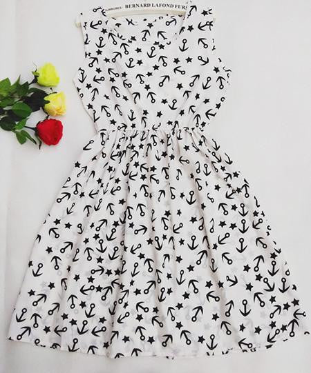 Summer Women Chiffon Dress Beach Floral Tank Fashion Dresses S M L XL XXL