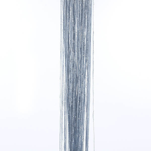 Online discount shop Australia - 13 Colors Vogue Curtain Silver Silk Tassel String 200cm x 100cm Door Window Living Room Divider Curtain Valance