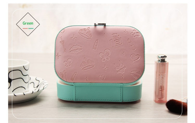Jewelry Packaging Box Casket Box For Jewelry Exquisite Makeup Case Jewelry Organizer Container Boxes Graduation Birthday Gift-Dollar Bargains Online Shopping Australia