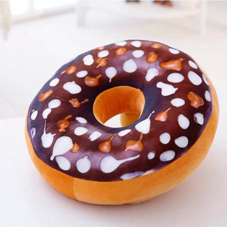 Online discount shop Australia - Funny Cartoon Sweet chocolates Donuts Sofa and chair back Cushion Car Mats Student pillow Toy