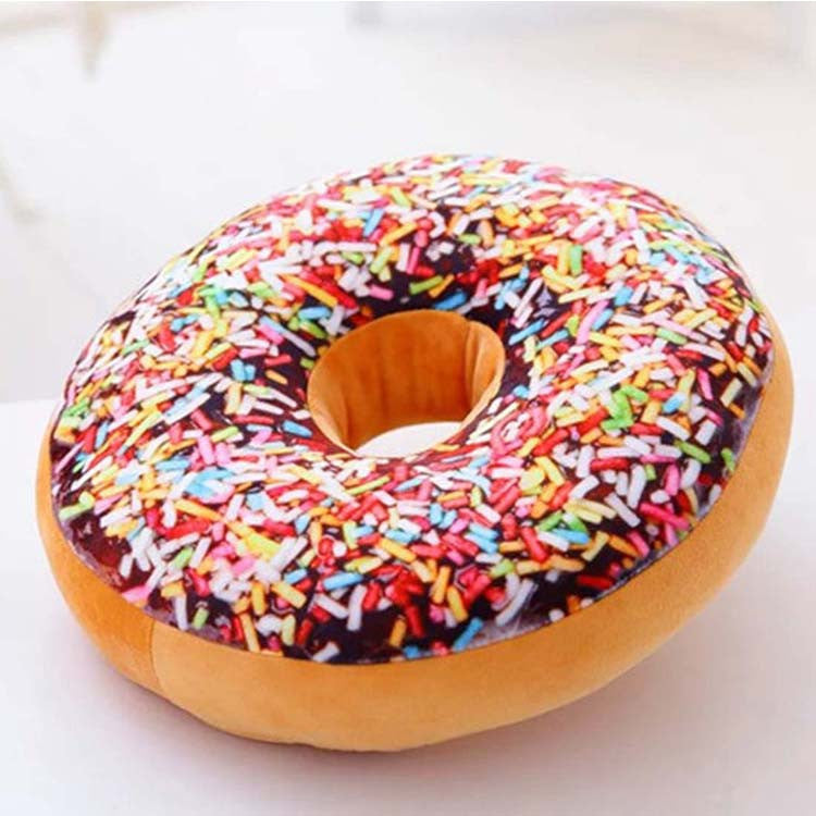 Online discount shop Australia - Funny Cartoon Sweet chocolates Donuts Sofa and chair back Cushion Car Mats Student pillow Toy