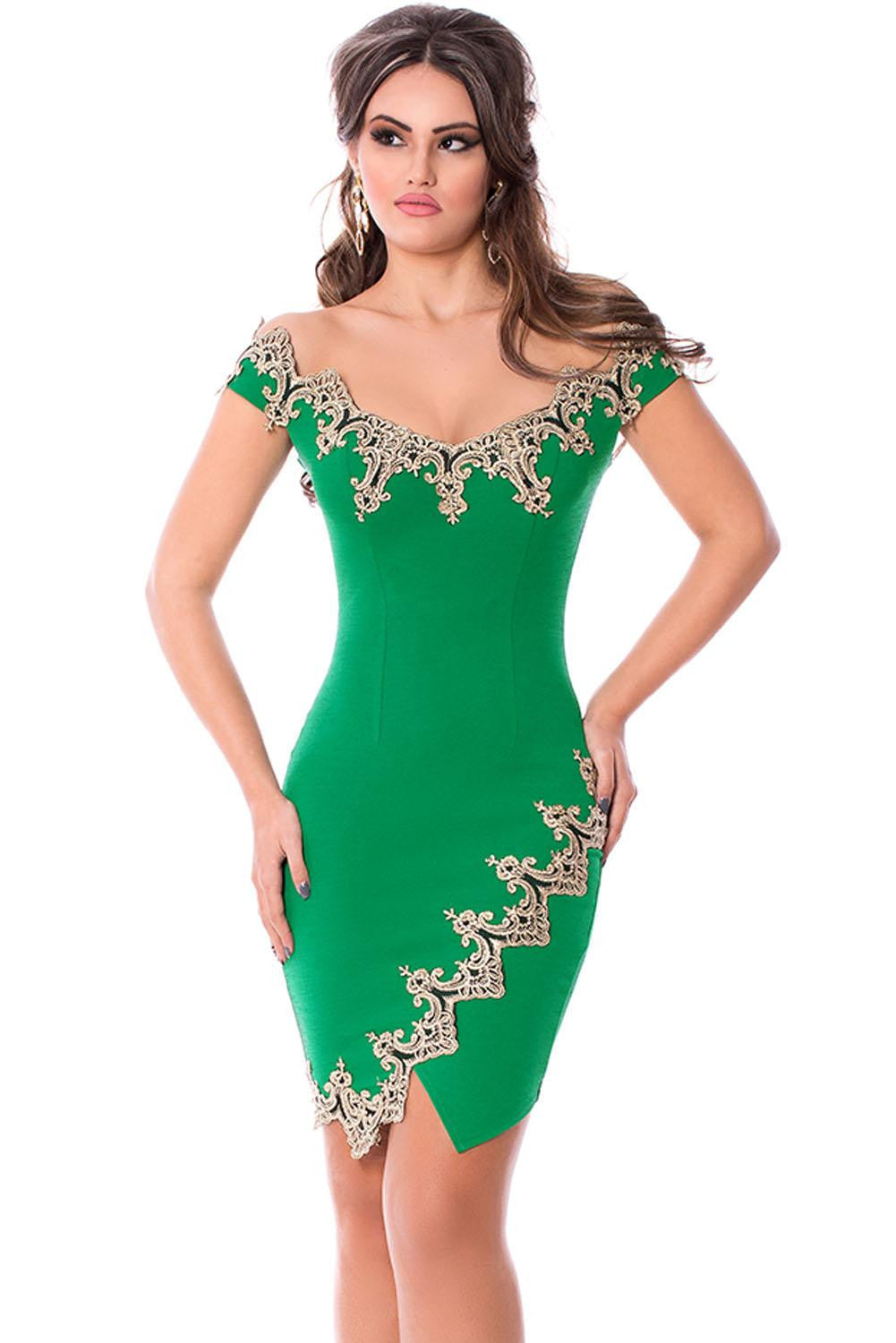 Online discount shop Australia - 2016 New Women Bodycon Dress Summer Short Sleeve Studded Neck Ladies Office Off Shoulder Pencil Midi Dresses LC61188