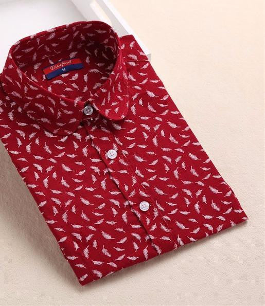 Vintage Top Floral Shirts Women Cotton Linen Blouses Elegant Ladies Tops Long Sleeve Shirt Casual Women Clothing