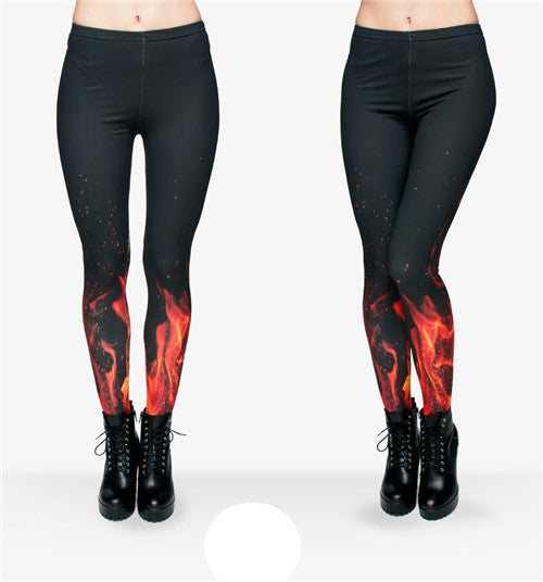 Mix City 3D Print Muffin Jersey Leggings Fashion Casual Women/girl Leggings Pink Fitness Legging Pants High Elastic-Dollar Bargains Online Shopping Australia
