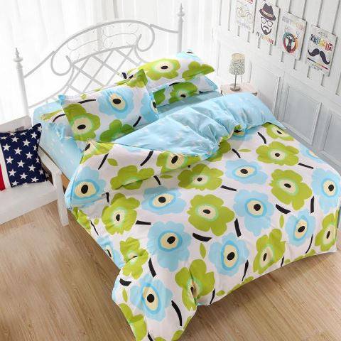 Bed linen set bedding set bedclothes duvet cover bed sheet pillowcases-Dollar Bargains Online Shopping Australia
