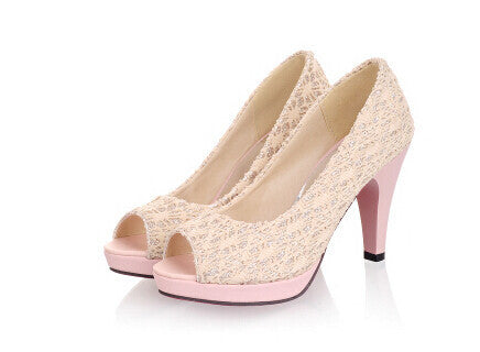 High Open Toe High Heels Women Pumps Brand shoes women sandals wedding pumps size 34-42-Dollar Bargains Online Shopping Australia