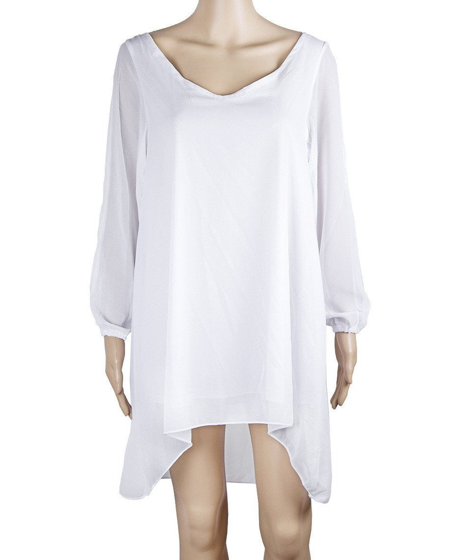 Beach Clothing Party Women Chiffon Dress Nine color S-XXXL Maxi Size