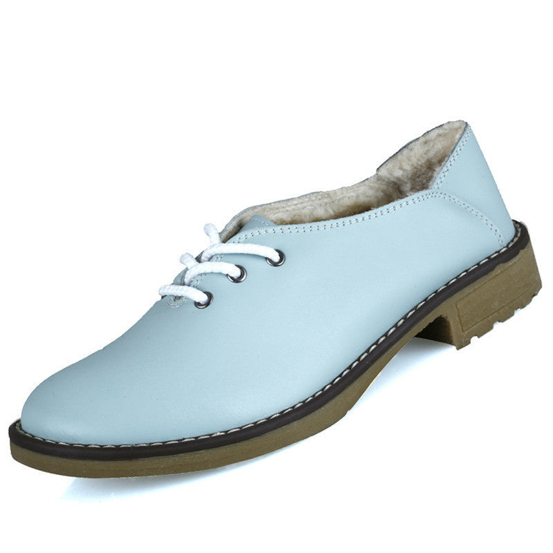 Online discount shop Australia - Genuine Leather Shoes Women Oxford Shoes For Women Shoes Fashion Flats Women Moccasins Big Size Ladies Shoes