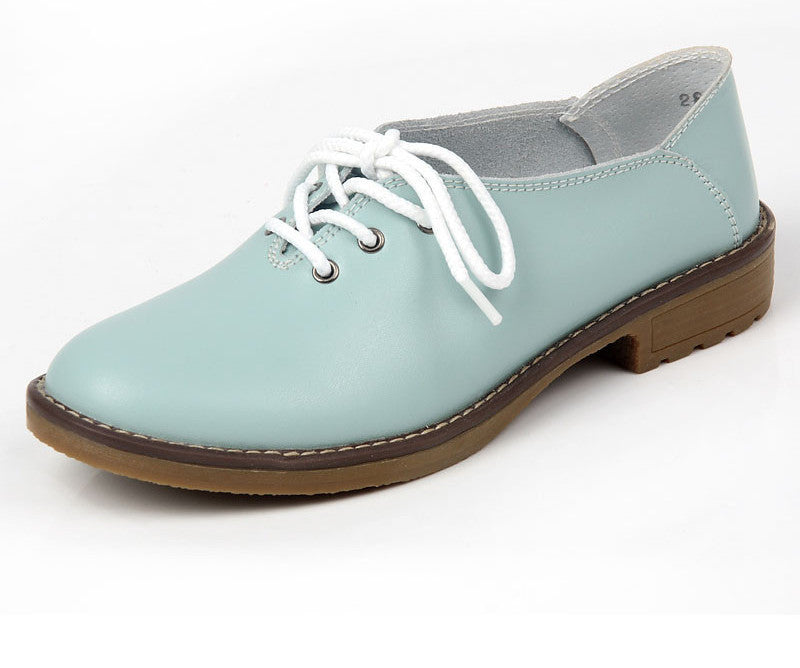 Online discount shop Australia - Genuine Leather Shoes Women Oxford Shoes For Women Shoes Fashion Flats Women Moccasins Big Size Ladies Shoes