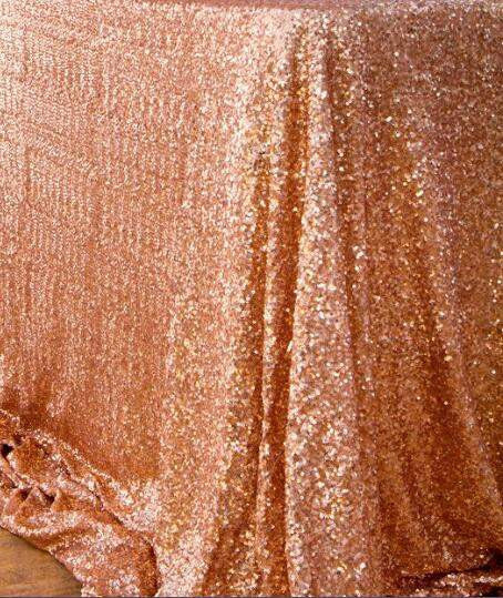 Online discount shop Australia - 125x180cm Champagne/Gold/Silver Embroidery Mesh Sequin Tablecloth Sequin Table Overlay for Wedding/Party Decora