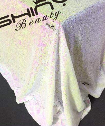 Online discount shop Australia - 125x180cm Champagne/Gold/Silver Embroidery Mesh Sequin Tablecloth Sequin Table Overlay for Wedding/Party Decora