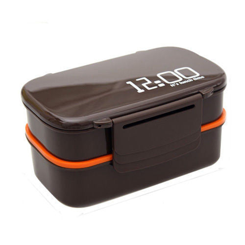 Online discount shop Australia - Gamebox Camera Radio Shape Plastic Double Layer Lunch Box Sushi Bento Box Microwavable LunchBox With Spoon Fork Office School