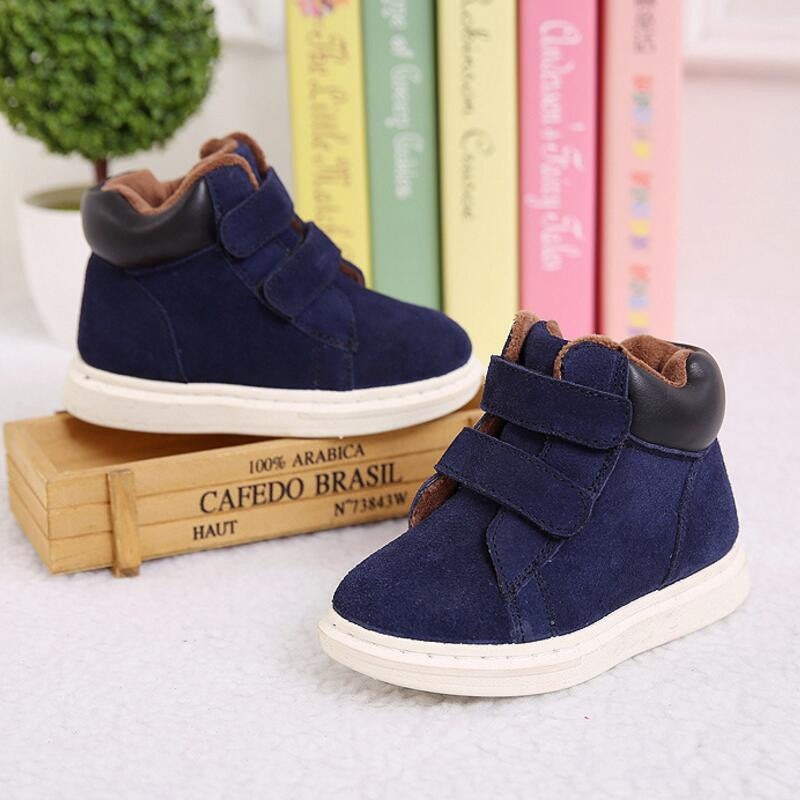 Children Martin Boots Winter Coral Fleece Kids Boots For Girl Shoes With Rubber Soles Of Boys Boots Children Shoes Size-Dollar Bargains Online Shopping Australia