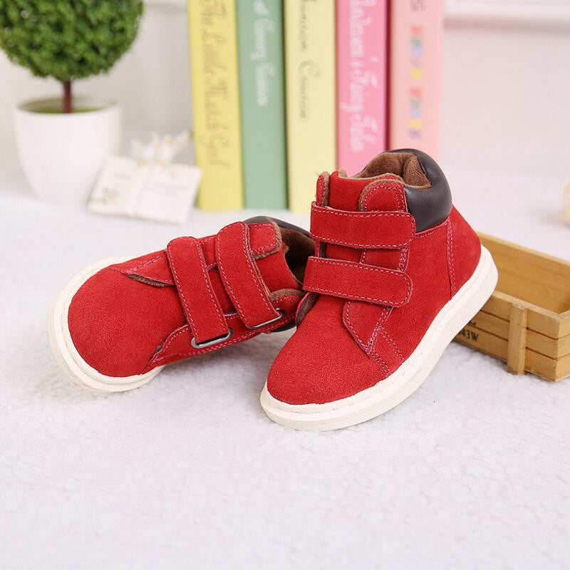 Children Martin Boots Winter Coral Fleece Kids Boots For Girl Shoes With Rubber Soles Of Boys Boots Children Shoes Size-Dollar Bargains Online Shopping Australia