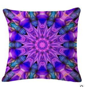 Style Flower Cushion Cover Pillow Case Linen Cotton Pillow Covers Plant sofa Car Seat Decorative Pillowcase