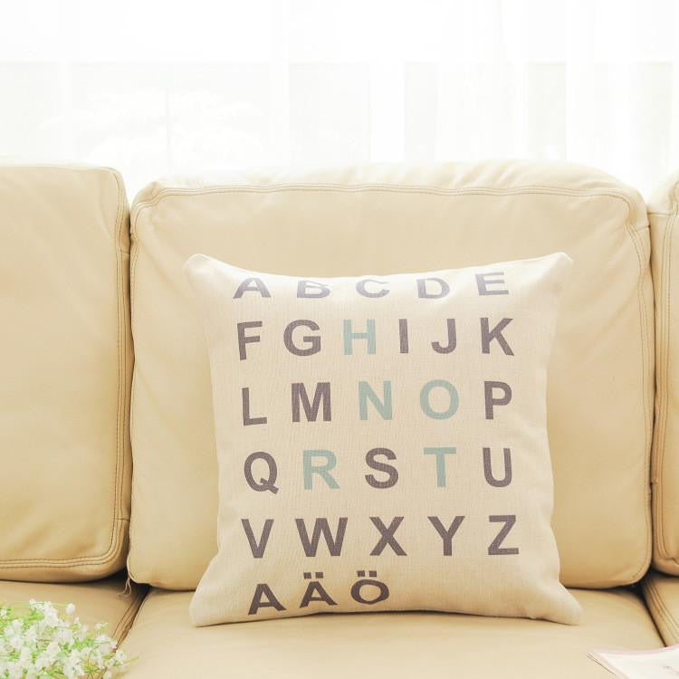 Top Finel Geometric Decorative throw Pillow case Linen Cotton Cushion Cover Creative decoration for Sofa Car covers 45X45cm