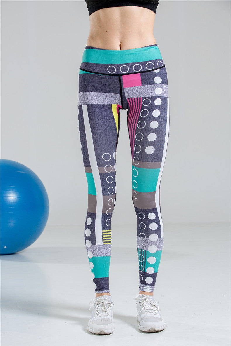Pants Elastic Slim Jeggings 3D skull Digital Printing Legging Fitness Women Leggings High Waist