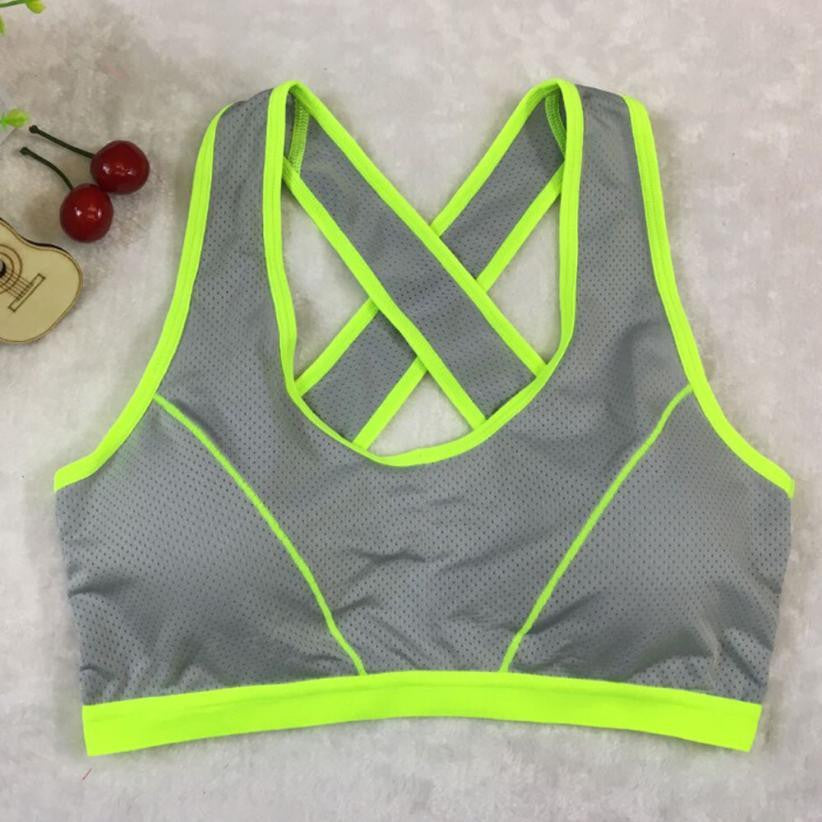 Slim Fitness keep fit Women Lady Bra Solid Wrap Chest Strap Vest Tops Bra bandage crop top