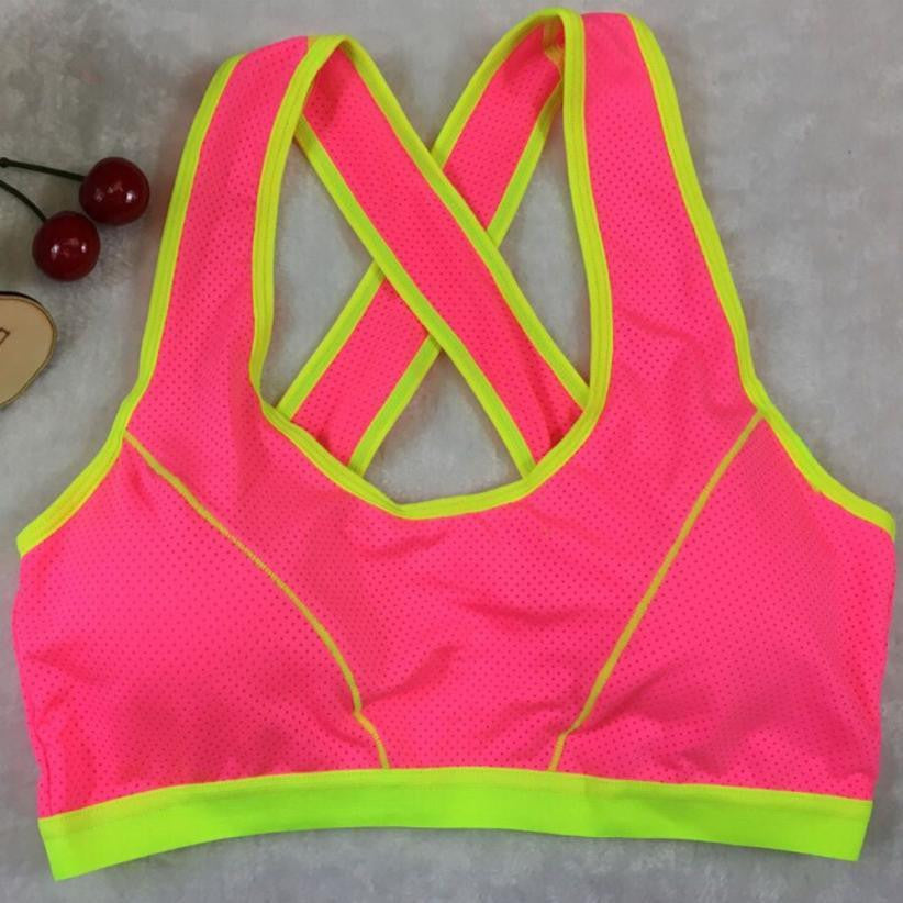 Slim Fitness keep fit Women Lady Bra Solid Wrap Chest Strap Vest Tops Bra bandage crop top
