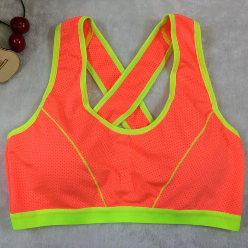Slim Fitness keep fit Women Lady Bra Solid Wrap Chest Strap Vest Tops Bra bandage crop top