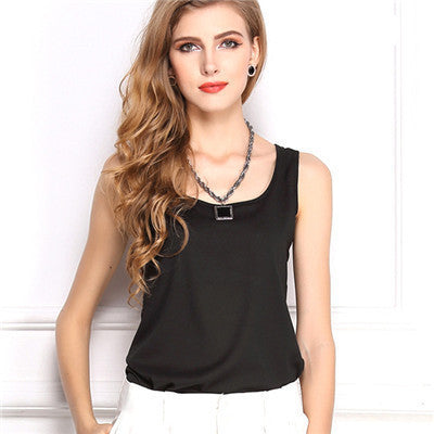 Online discount shop Australia - Blouses Plus Size Women Chiffon Blouse  Shirt Cute Candy Color Tropical Casual Tops Clothes