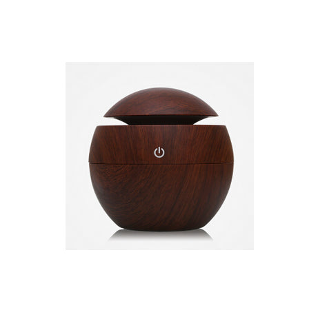 Online discount shop Australia - Mini Portable Mist Maker Aroma Essential Oil Diffuser Ultrasonic Aroma Humidifier Light Wooden USB Diffuser For Home Office