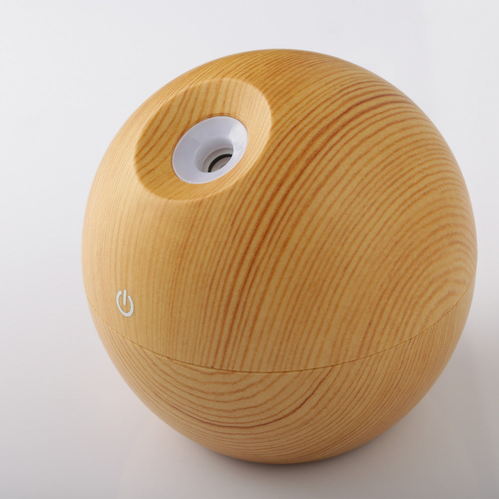 Online discount shop Australia - Mini Portable Mist Maker Aroma Essential Oil Diffuser Ultrasonic Aroma Humidifier Light Wooden USB Diffuser For Home Office
