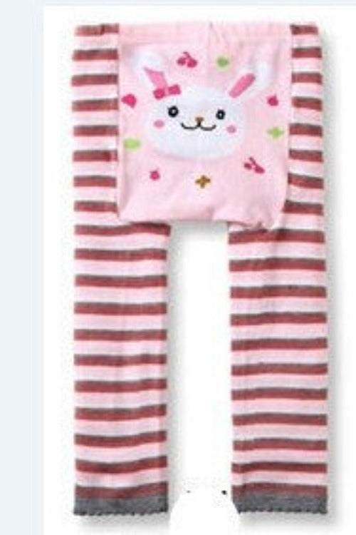 Online discount shop Australia - Baby Pants cartoon print knitted busha pp pants elastic waist toddler Leggings Kids Clothes 3-24 M